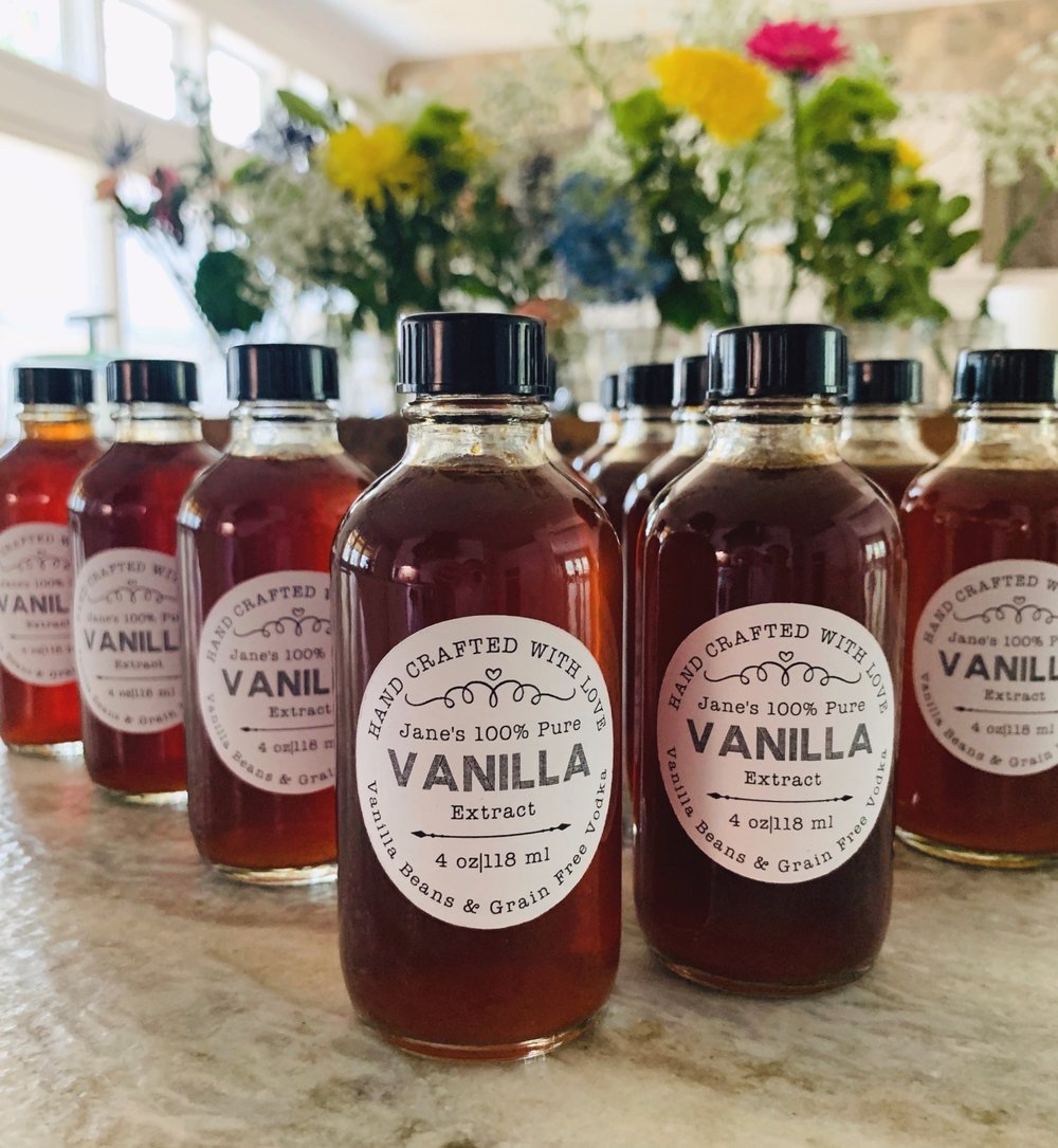 Free Vanilla Printable Labels  Homemade vanilla extract, Printable labels, Homemade  vanilla