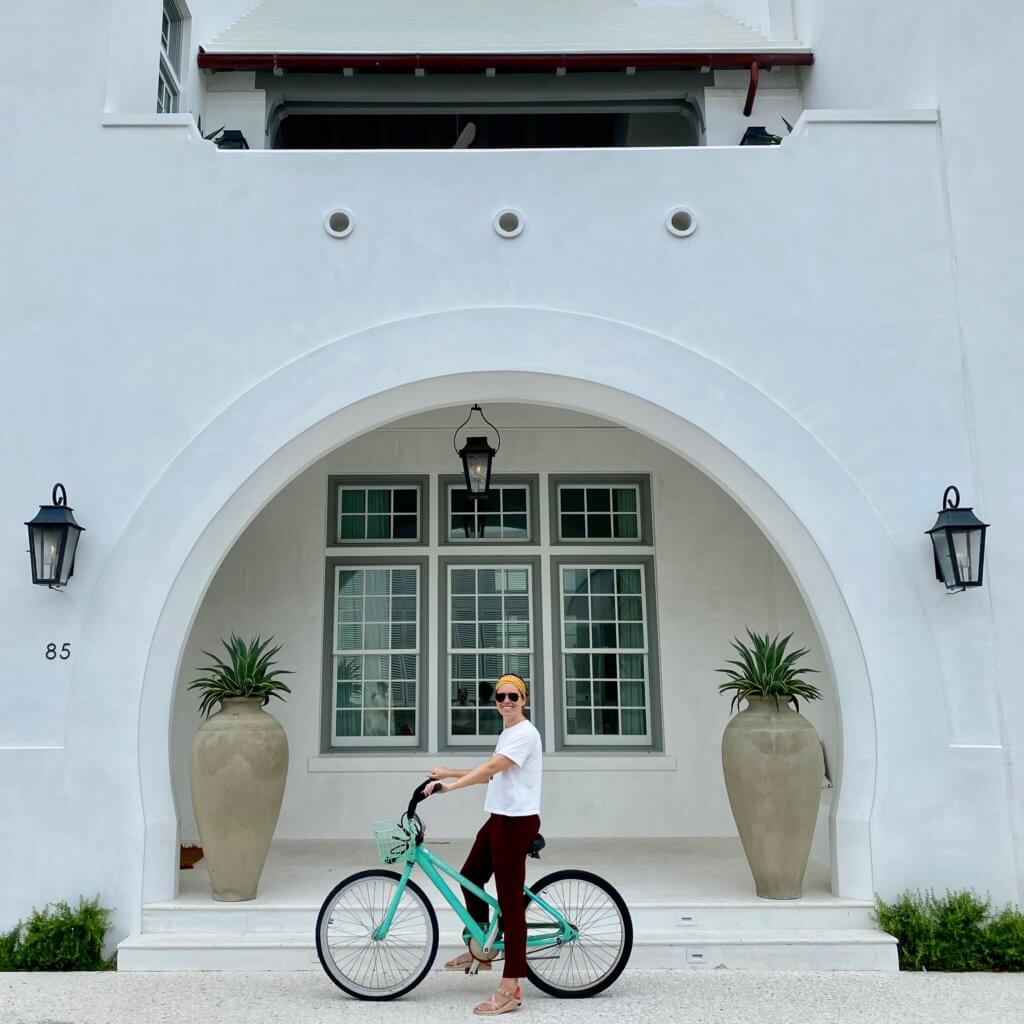 girl on bike