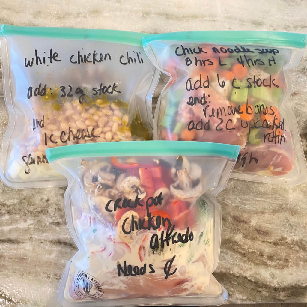 crock pot freezer meals